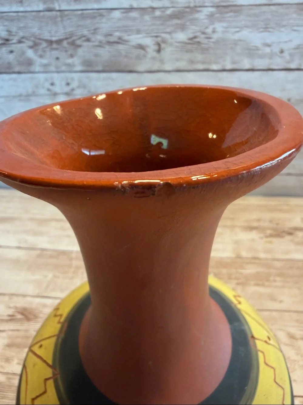 Ute Mt. Tribe A.J. Taylor Native American Handcrafted Vase
